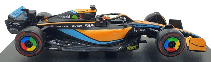 Burago 1/43 Scale 18-38064R - F1 McLaren MCL36 2022 D.Ricciardo #3