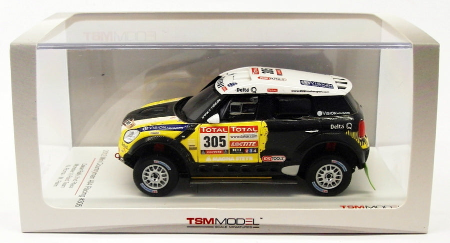 TSM Model 1/43 Scale TSM144343 - 2012 Mini Countryman All4 Racing #305