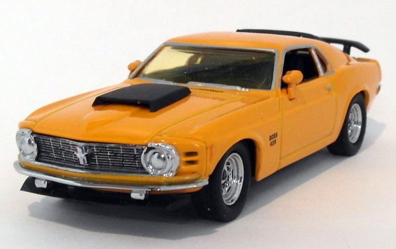 Matchbox 1/43 Scale Metal Model YMC05-M - 1970 Ford Mustang Boss - Orange
