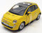 Mondo Motors 1/24 Scale WY44675  - Fiat Nouva 500 - Yellow