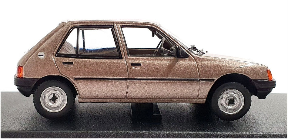 Norev 1/43 Scale Diecast 471724 - 1988 Peugeot 205 GL - Lt Brown
