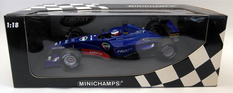Minichamps 1/18 Scale Diecast 180 010073 Prost F1 G Mazzacane F1 Model Car
