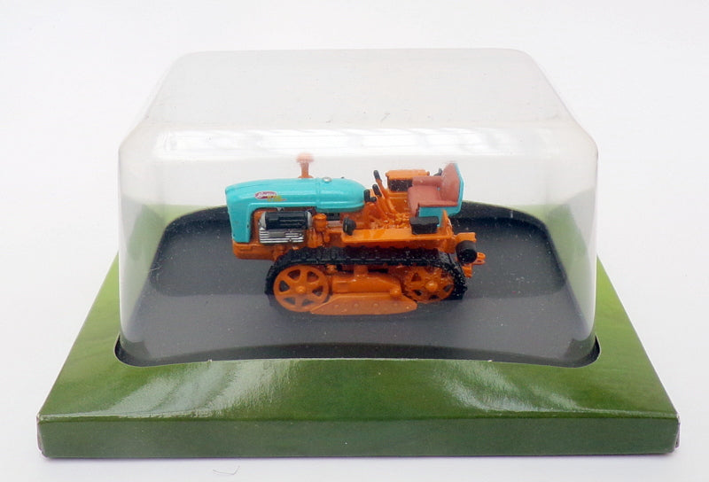 Hachette 1/43 Scale Model Tractor HT021 - 1957 Landini C25 - Blue/Orange
