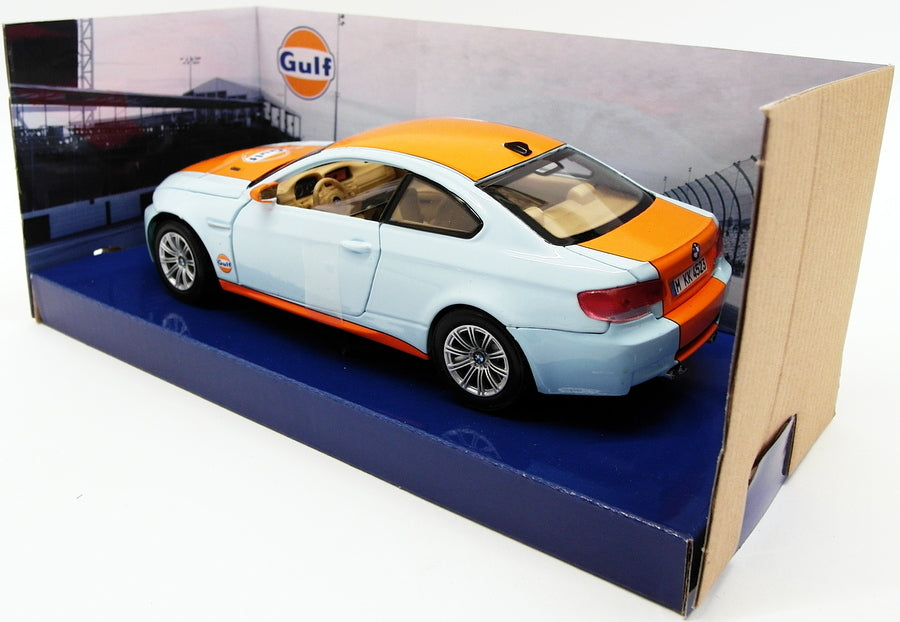 Motormax 1/24 Scale Model Car 79644 - BMW M3 Coupe - Gulf