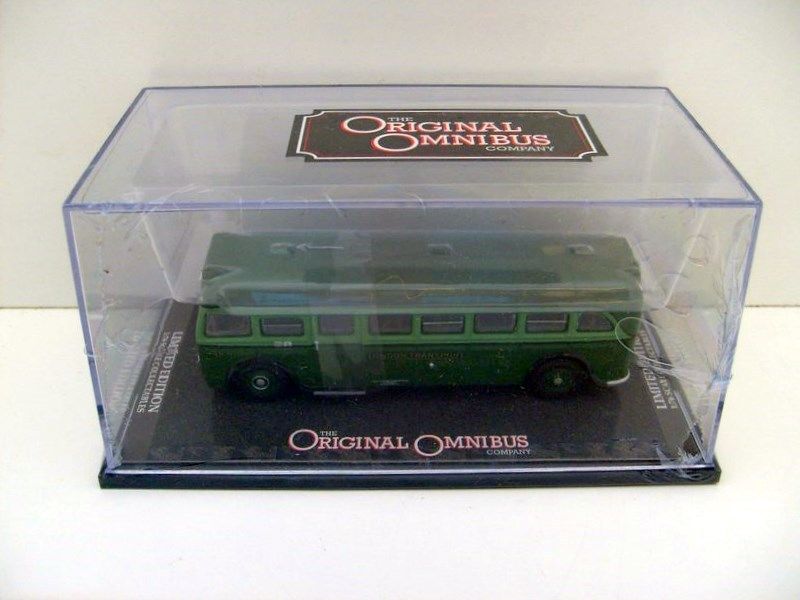 CORGI 1/76 OM41001 AEC 4Q4 SINGLE DECK BUS LONDON 1934