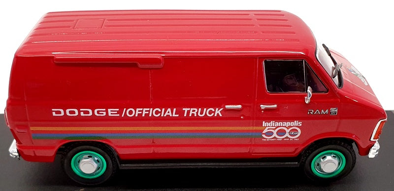 Greenlight 1/43 Scale 86576 - 1987 Dodge RAM B150 Indianapolis 500 Chase