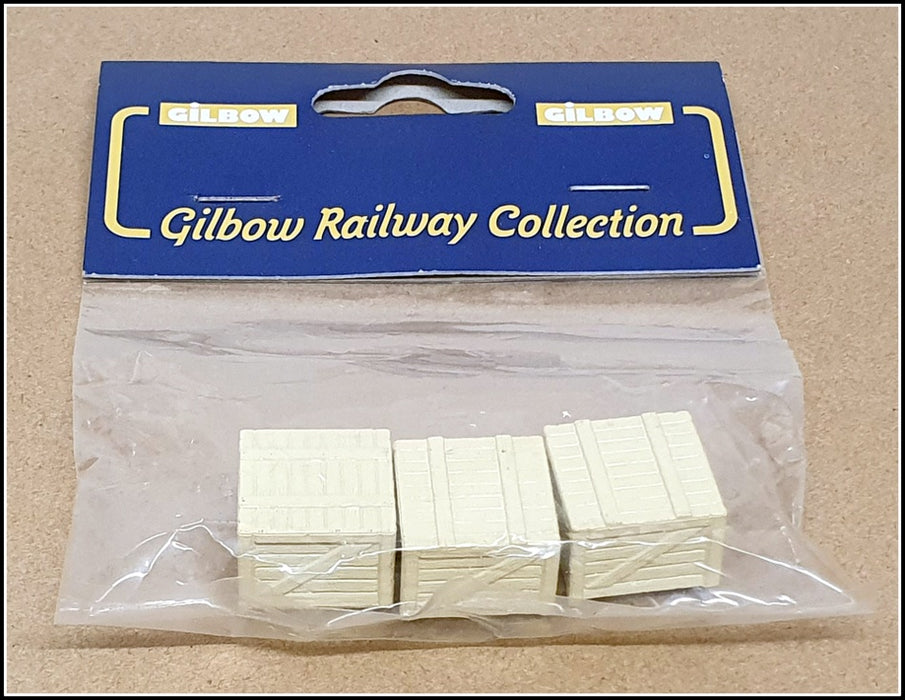 Gilbow 1/76 Scale Accessories 99602 - Wooden Crates (3)