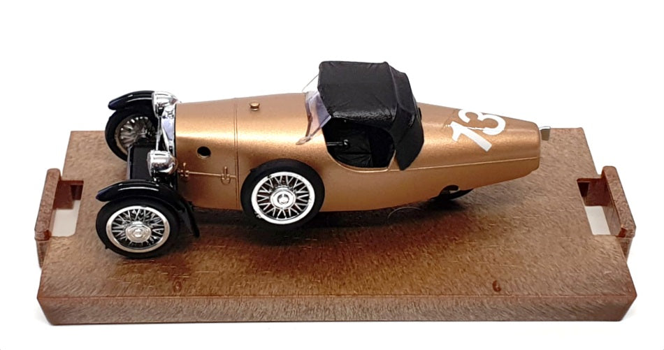 Brumm 1/43 Scale Diecast R8 - 1922 Sanford Cyclecar - Gold #13