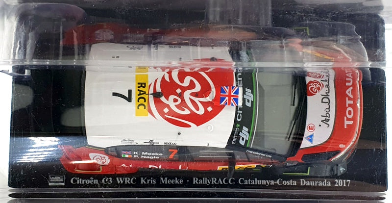 Altaya 1/24 Scale Diecast AL5122A - Citroen C3 WRC K.Meeke RACC #7 2017