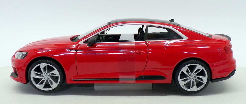 Burago 1/24 Scale Model Car 18-21090 - Audi RS 5 Coupe - Red