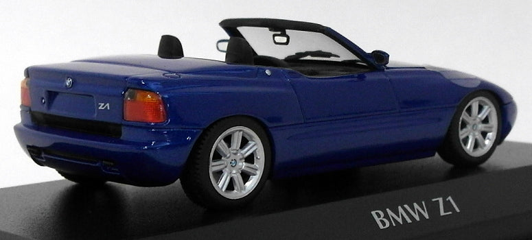 Maxichamps 1/43 Scale Diecast 940 020101 - 1991 BMW Z1 E30 - Metallic Blue