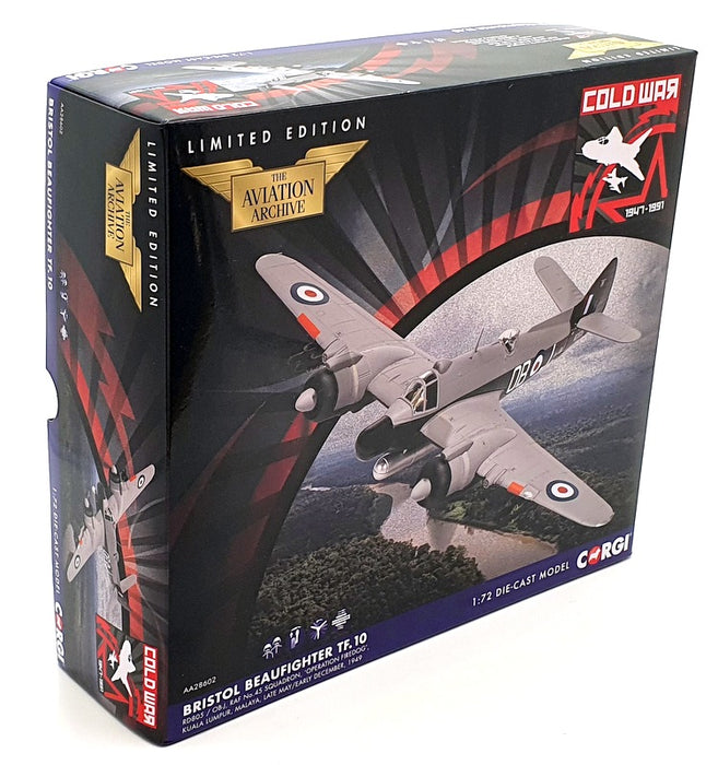Corgi 1/72 Scale Diecast AA28602 - Bristol Beaufighter Tf.10 1949 Cold War