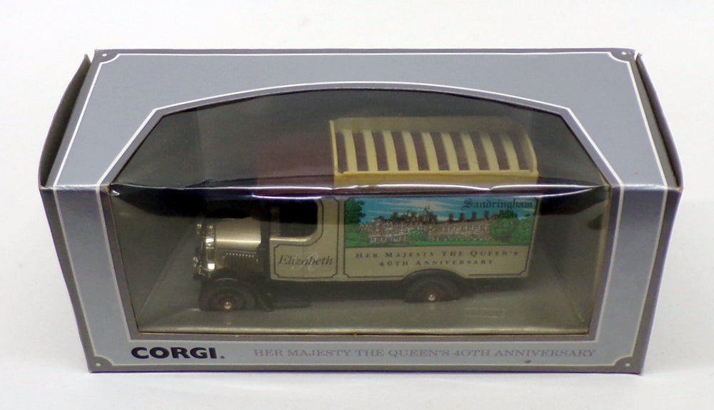 Corgi Appx 13cm Long Diecast 97151 - Thornycroft Van - Sandringham