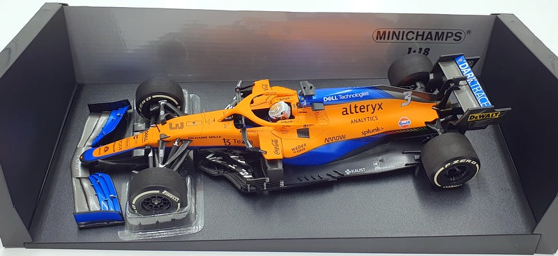 Minichamps 1/18 Scale 530 213303 - McLaren F1 MCL35M D.Ricciardo #3 Italian 2021
