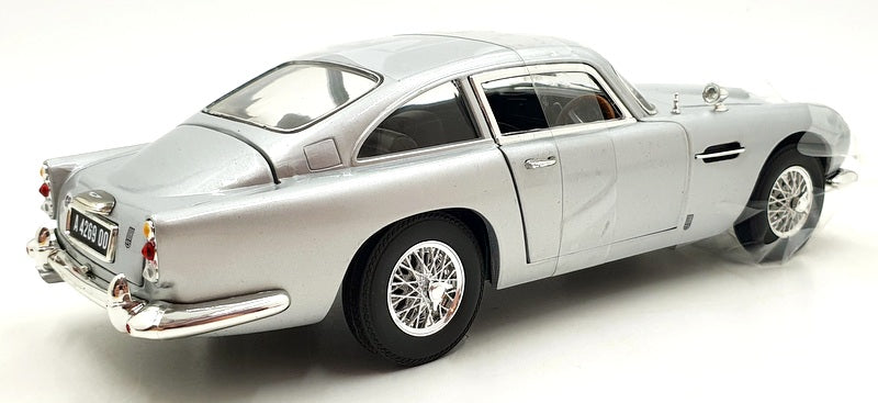 Autoworld 1/18 Scale Diecast AWSS131 - 007 Aston Martin DB5 James Bond - Silver