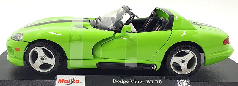 Maisto 1/18 Scale Diecast 46629 - Dodge Viper RT/10 - Green