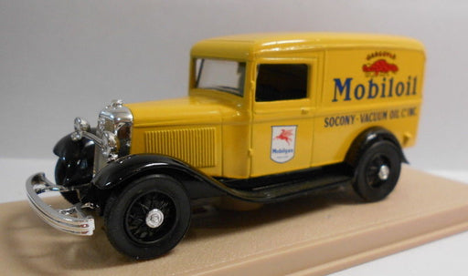 Eligor 1/43 Scale Diecast Model 1077 FORD V8 1934 CAMIONNETTE MOBIL OIL YELLOW