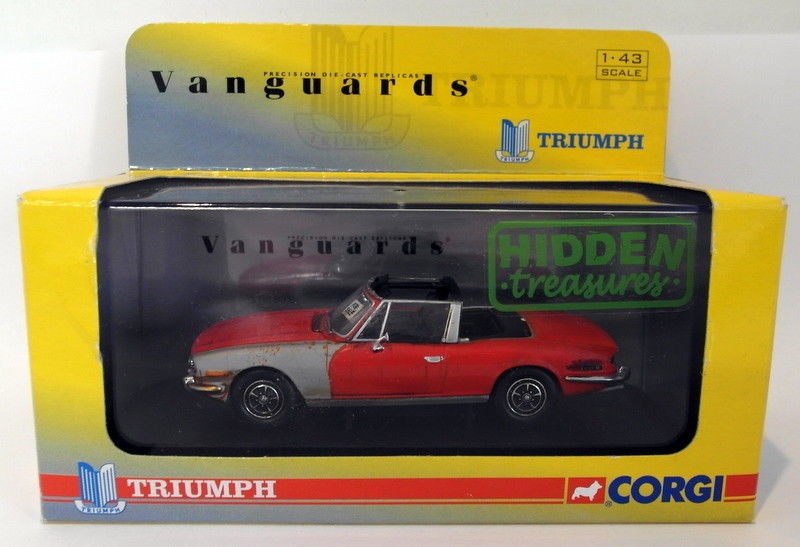 Vanguards 1/43 VA10101 Triumph Stag Pimento Red Hidden Treasures