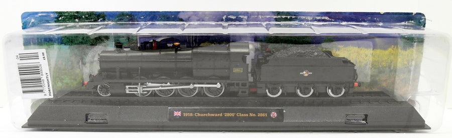 Americom 1/76 Scale Model Train 04 - 1918 Churchward 2800 Class No. 2861