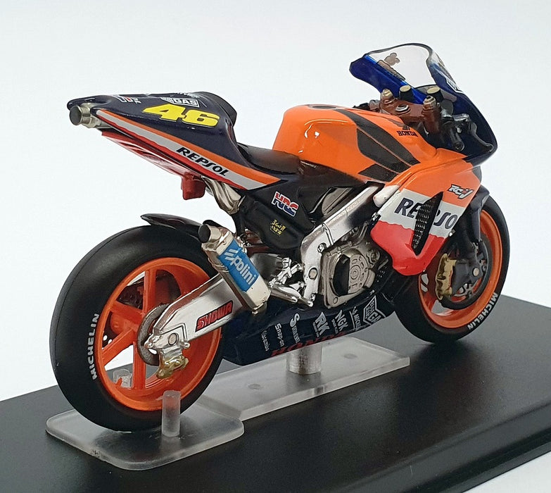 Ixo 1/24 Scale Model Motorcycle RAB055 - Honda RC211V 2003 - #46 V.Rossi
