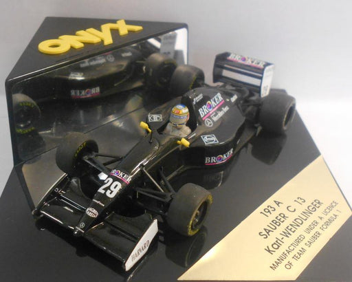 Onyx 1/43 Scale - 193A SAUBER MERCEDES C13 KARL WENDLINGER