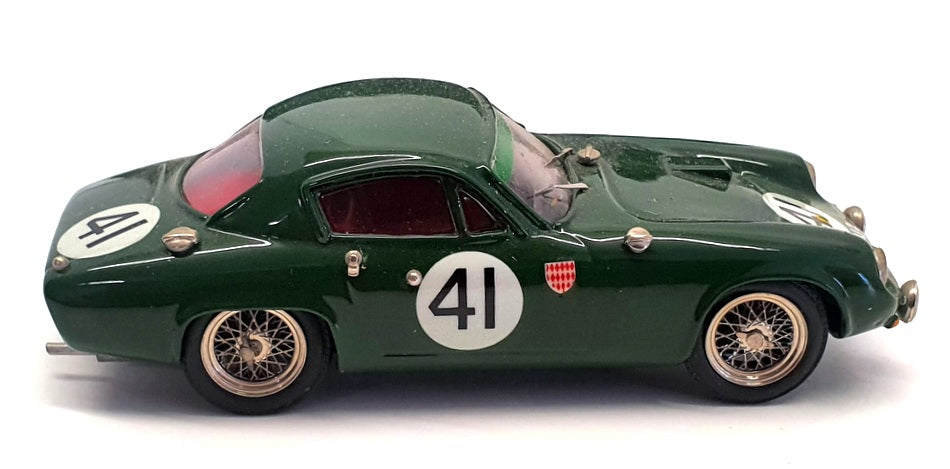 The Racing Line 1/43 Scale 3621L - 1957 Lotus Elite Race Car - #41 Green