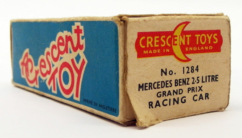 Crescent Toys Vintage Diecast 1284 - Mercedes Benz 2.5L GP Racing Car