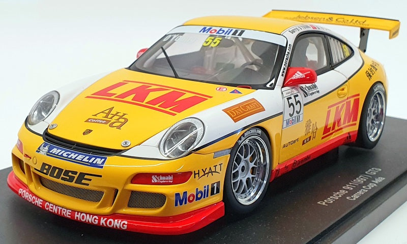 Autoart 1/18 Scale 80785 - 911 997 GT3CUP #55 LKM 2007 Darryl O'Young