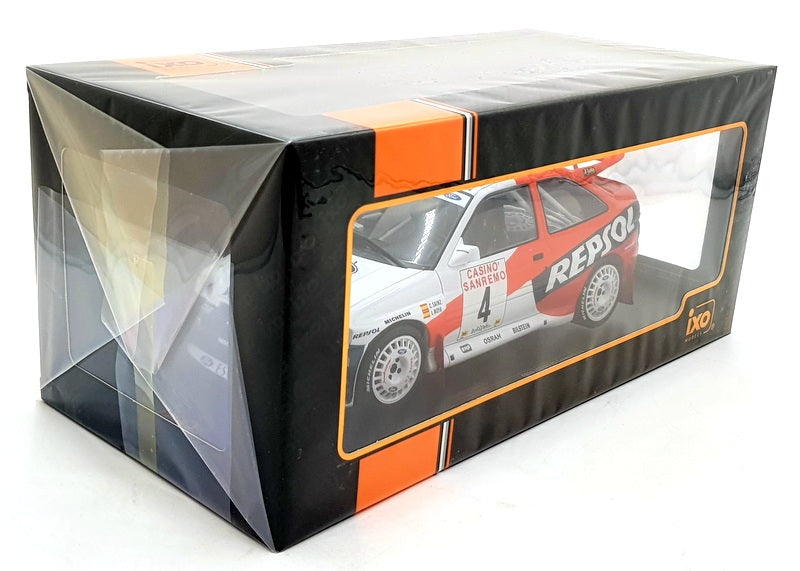 IXO 1/18 Scale 18RMC076A - Ford Escort Cosworth RS 1996 #4 San remo C.Sainz