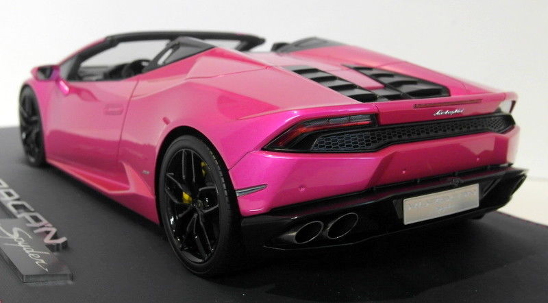 Make UP 1/18 Scale Resin - 006SC2 Lamborghini Huracan LP610-4 Spyder Flash Pink