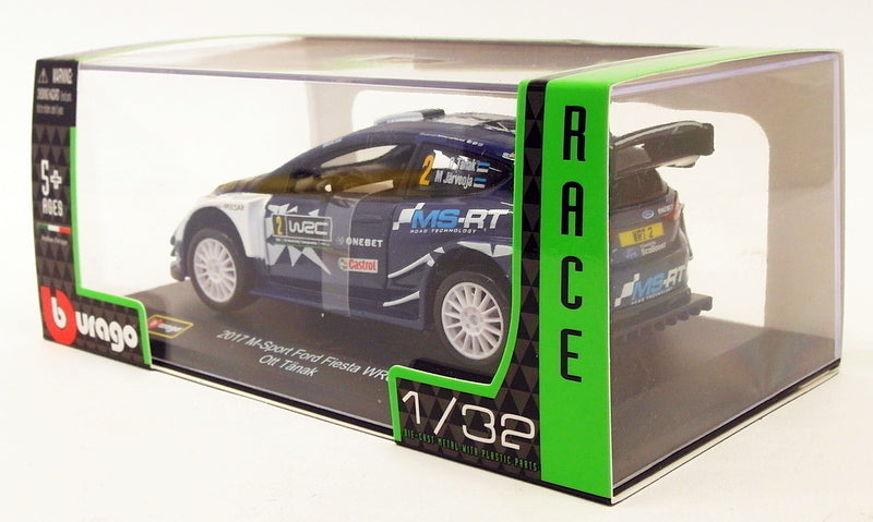Burago 1/32 Scale 18-41052 - 2017 M-Sport Ford Fiesta WRC O.Tanak