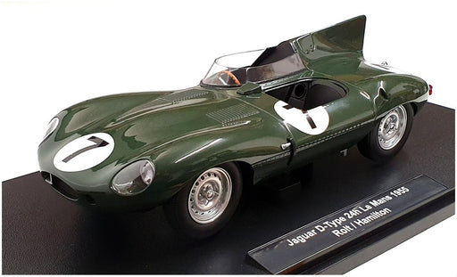 CMR 1/18 Scale CMR194 - Jaguar D-Type 24h Le Mans 1955 #7 Rolt/Hamilton