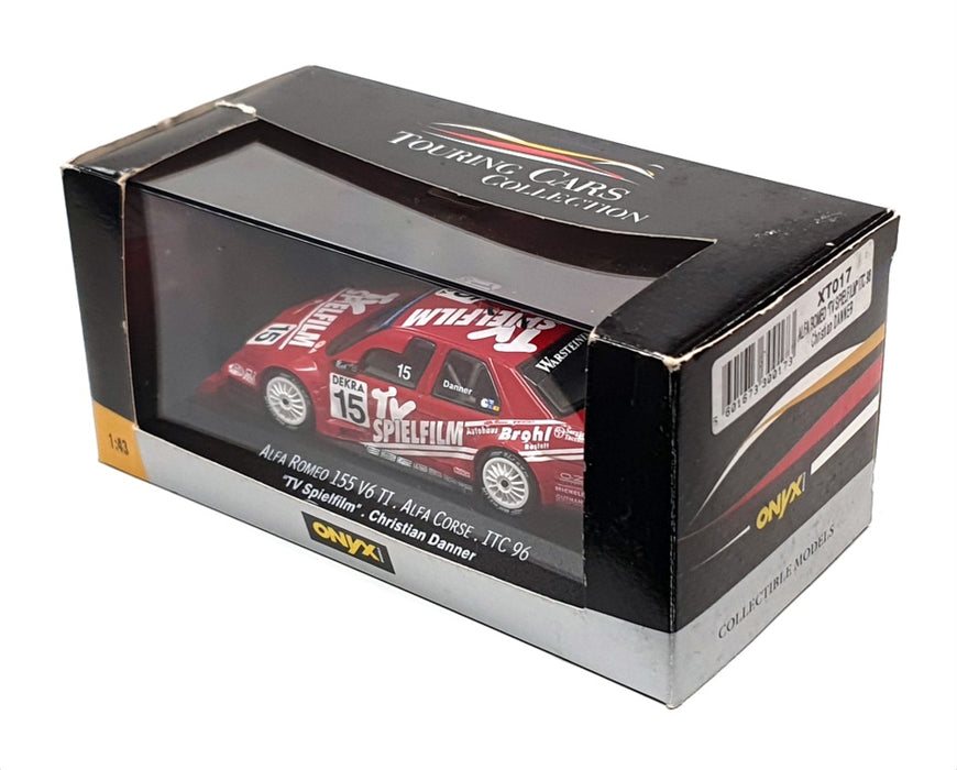 Onyx 1/43 Scale XT017 - Alfa Romeo 155 V6 TI "TV Spielfilm - #15 Danner