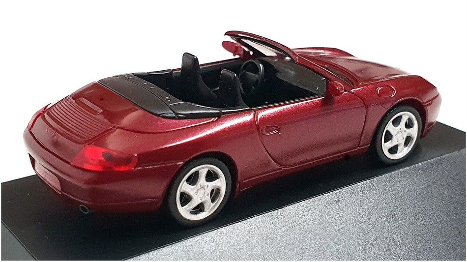 Herpa 1/87 Scale WAP 022 022 97 - Porsche 911 Carrera Cabrio - Burgundy