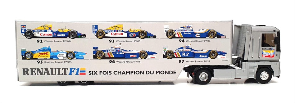 Eligor 1/43 Scale 111911 - Renault AE Restyle Bar 2000 Transporter Truck