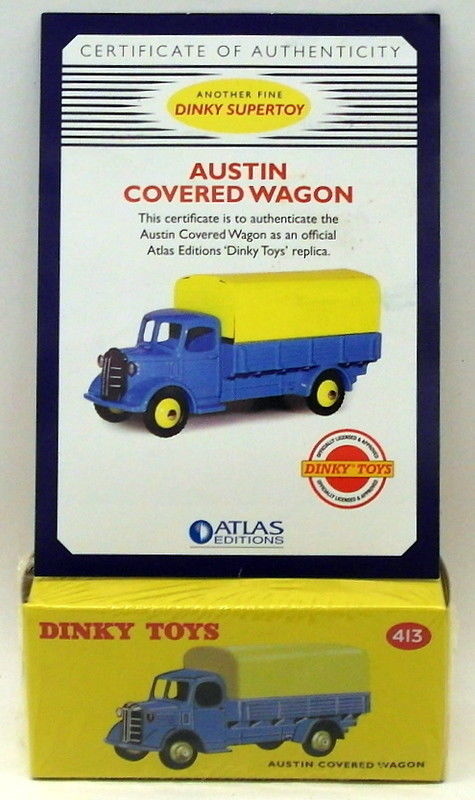 Atlas Editions Dinky Toys 413 - Austin Covered Wagon - Mint In Mint Box