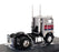 Ixo 1/43 Scale Diecast TR084 - 1976 Freightliner COE - Silver