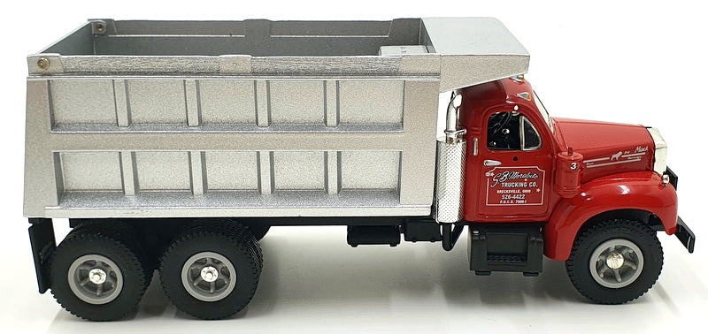 First Gear 1/34 Scale 19-1973 - 1960 B61 Mack Dump Truck S.B Morabito