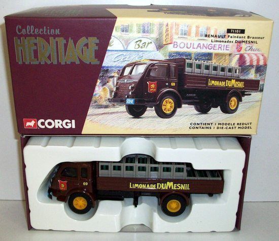 CORGI 1/50 - 71101 RENAULT FAINEANT BRASSEUR - LIMONADES DUMESNIL