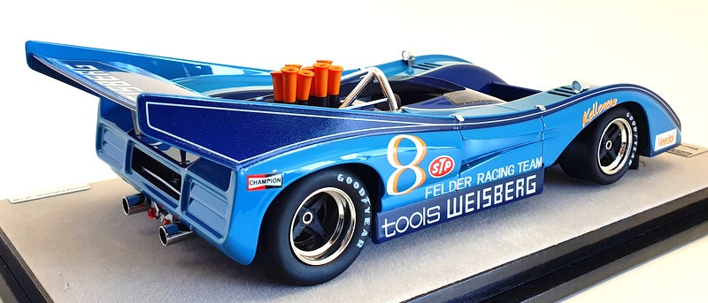 Tecnomodel 1/18 Scale TM18156C - 1972 McLaren M8F Interserie H.Kelleners #8