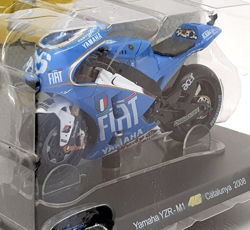 Miniature Altaya 1/18 Yamaha YZR M1 #46 – Valentino Rossi, Catalunya 2008