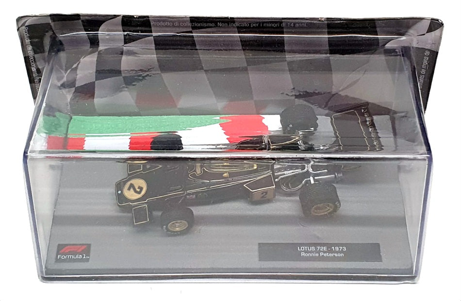 Altaya 1/43 Scale AT301122S - F1 1973 Lotus 72E R. Peterson - Black