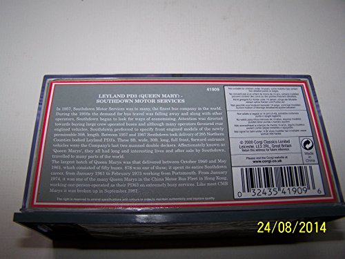 CORGI 1/76 41909 LEYLAND PD3 QUEEN MARY SOUTHDOWNS