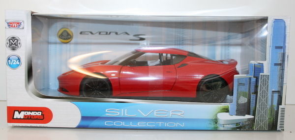 Mondo 1/24 Scale Diecast Model - 51158 Lotus Evora S - Red