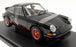 Welly 1/18 Scale Diecast - 18044W 1973 Porsche 911 Carrera RS Black / Red