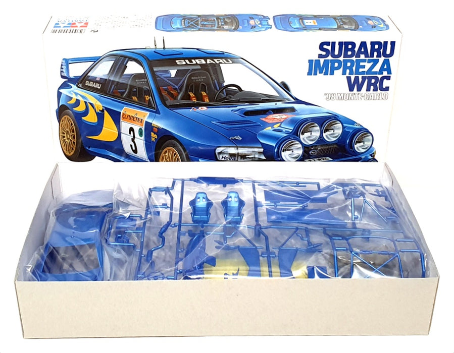 Tamiya 1/24 Scale Model Kit 24199 - Subaru Impreza WRC Monte Carlo 1998