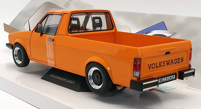 Solido 1/18 Scale Model S1803502 - 1982 Volkswagen VW Caddy MK1 Orange