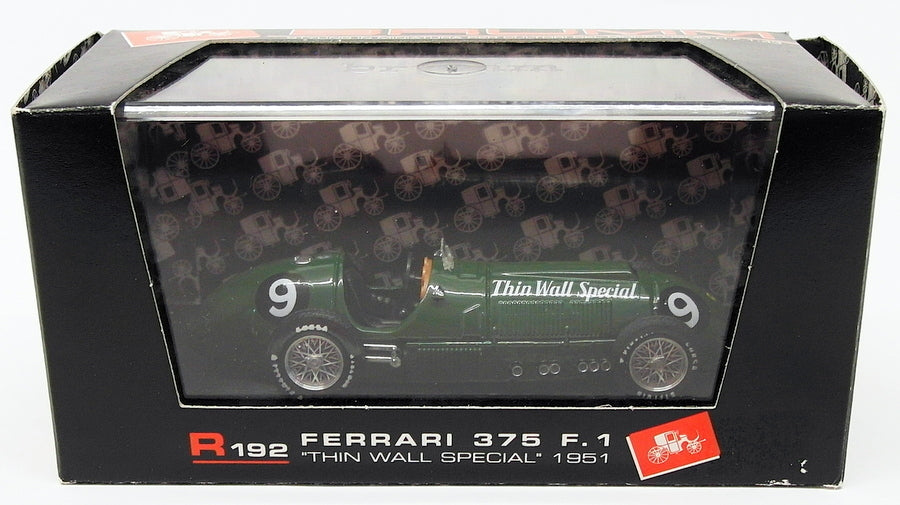 Brumm Models 1/43 Scale Diecast R192 - Ferrari 375 F1 Thin Wall Special 1951