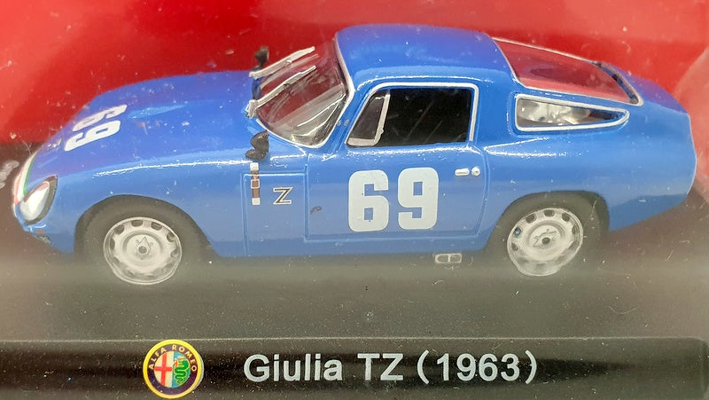 Altaya 1/43 Scale Model Car 0611IR9 - 1963 Alfa Romeo TZ - Blue