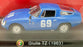 Altaya 1/43 Scale Model Car 0611IR9 - 1963 Alfa Romeo TZ - Blue
